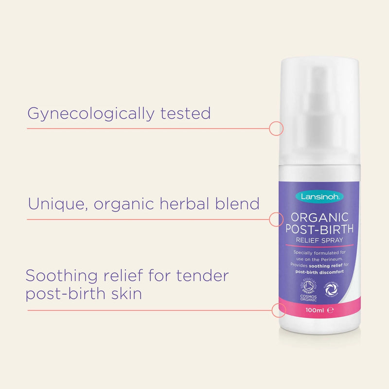 Lansinoh - Post Birth Relief Spray Organic 100ml - Swanky Boutique