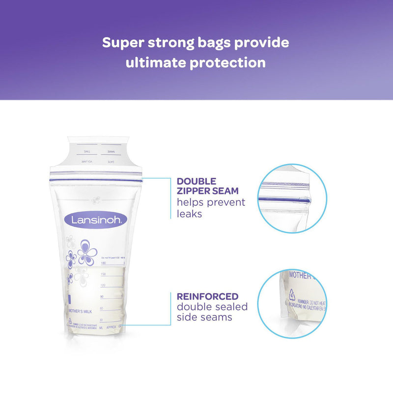 Lansinoh - Breast Milk Storage Bags 50 Pack - Swanky Boutique