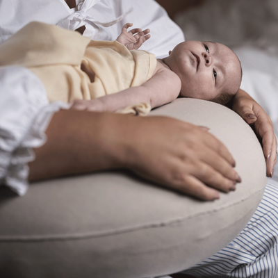 Nursing Pillow - Feather Grey
