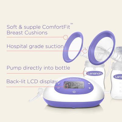 Lansinoh - Electric Breast Pump 2 in 1 Single Double - Swanky Boutique