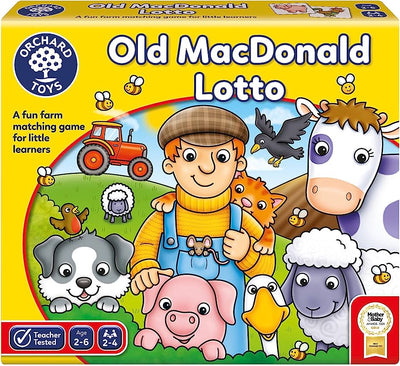 orchard toys - Game (Lotto Game) - Old MacDonald (2-6 Years) - swanky boutique malta
