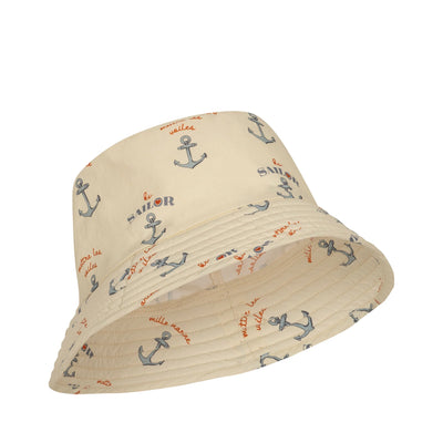 Konges Sloejd - asnou bucket hat - ancre - Swanky Boutique 
