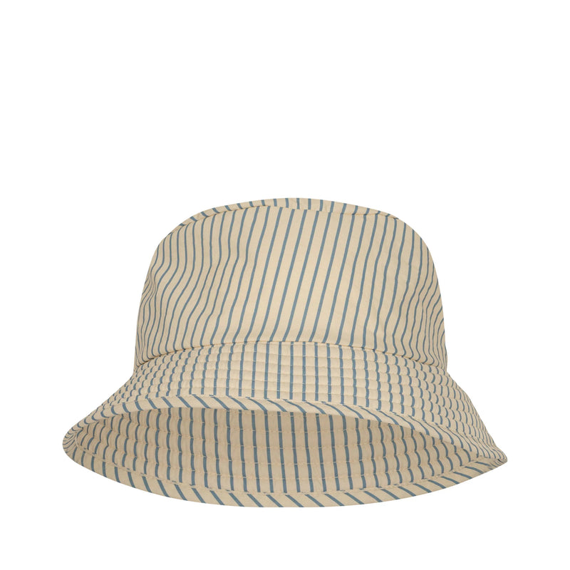 Sun Bucket Hat, Asnou - Stripe Blue