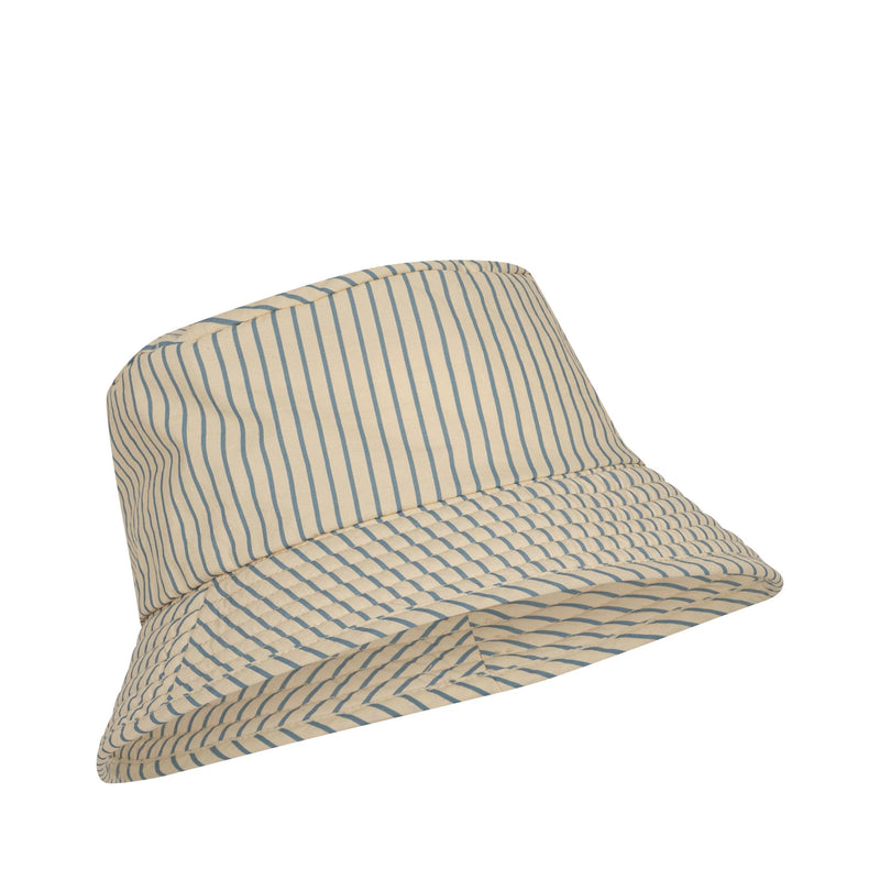 Sun Bucket Hat, Asnou - Stripe Blue