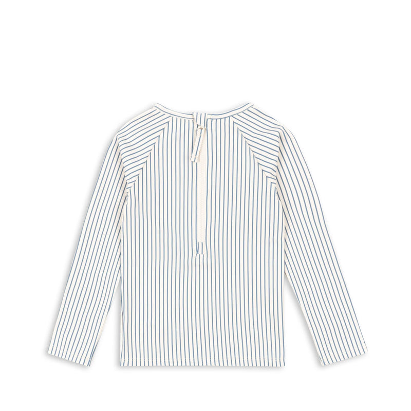 Konges Sloejd - Aster swim blouse stripe blue - Swanky Boutique