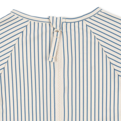 Konges Sloejd - Aster swim blouse stripe blue - Swanky Boutique