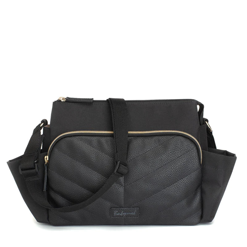 babymel - Stroller Bag, Amber - Black - swanky boutique malta