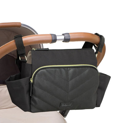 babymel - Stroller Bag, Amber - Black - swanky boutique malta