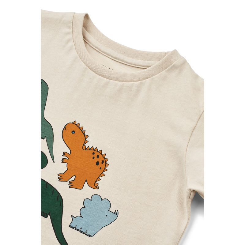 Liewood- New
Apia Placement Print T-shirt
Dinosaurs / Sandy- Swanky Boutique Malta