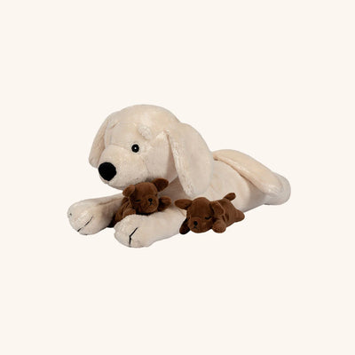 Astrup - Plush Dog With 2 Puppies - Swanky Boutique Malta 