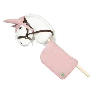 Astrup Group - Hobby Horse Saddle Pad and Bonnet Rose - Swanky Boutique