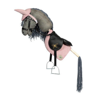 Astrup Group - Hobby Horse Saddle Pad and Bonnet Rose - Swanky Boutique