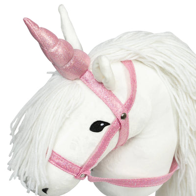 Astrup Group - Hobby Horse Unicorn Horn and Halter Pink - Swanky Boutique 