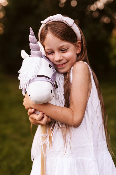 Astrup Group - Hobby Horse Unicorn Horn and Halter Pink - Swanky Boutique 