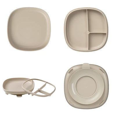 B.Box - 2 in 1 Suction Plate - Latte - Swanky Boutique Malta 