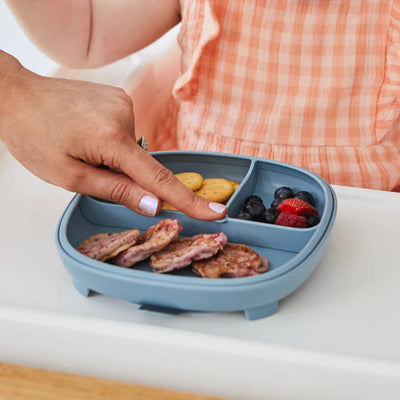 B.Box - 2 in 1 Suction Plate - Latte - Swanky Boutique Malta 