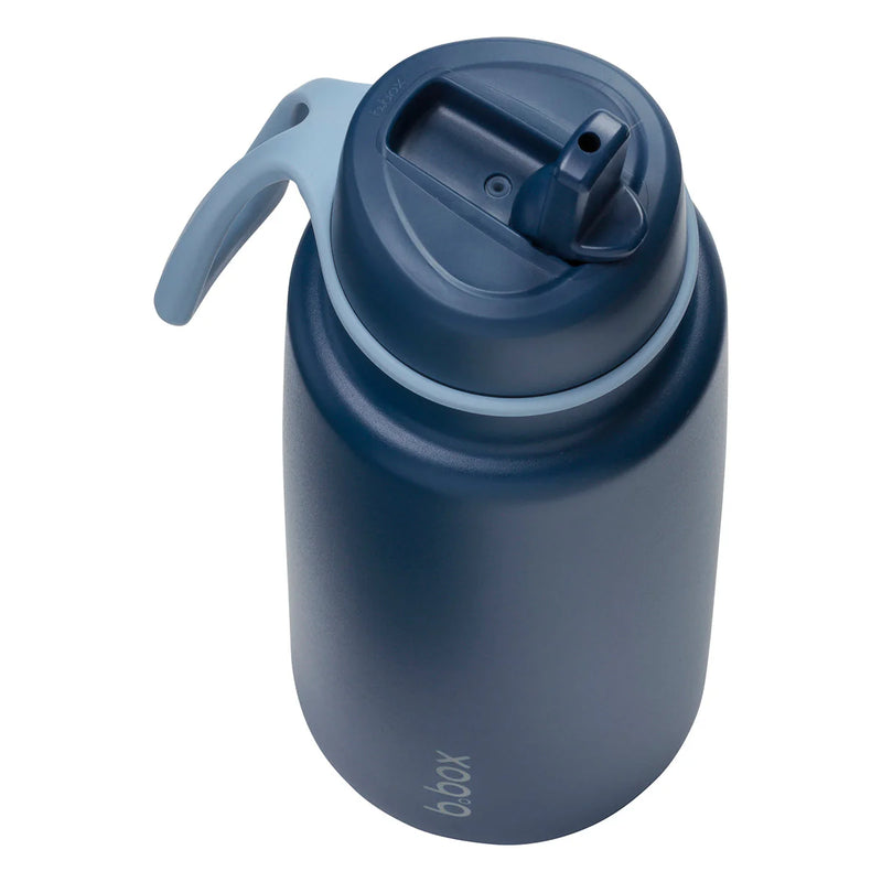 B.box 1L Insulated Flip Top Bottle - midnight - Swanky Boutique Malta
