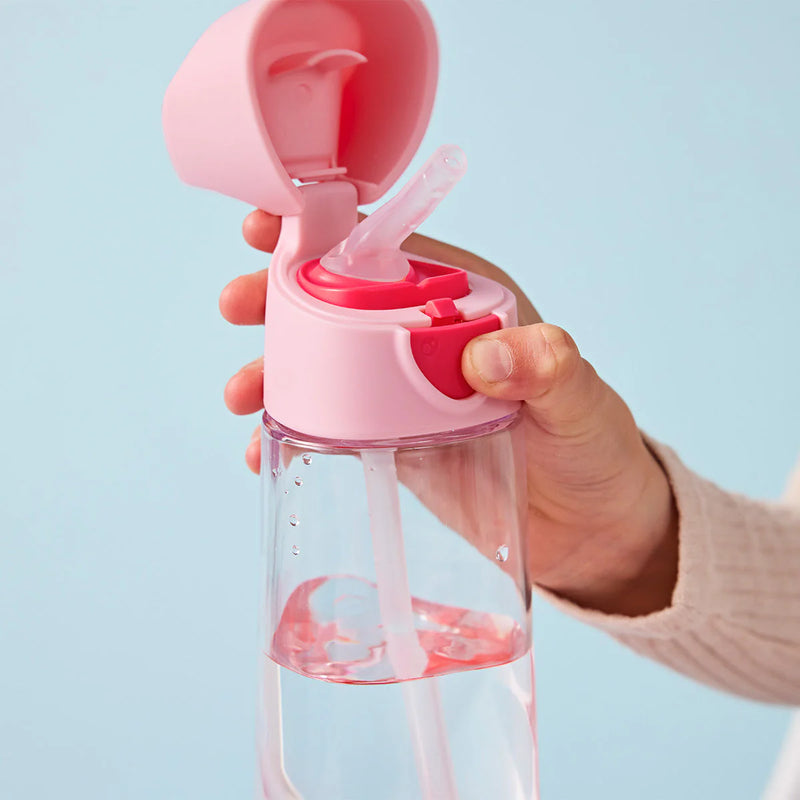 B.box tritan drink bottle 600ml - flamingo fizz - Swanky Boutique Malta