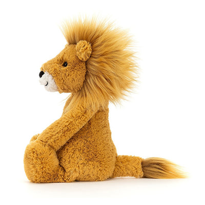 jellycat - soft toy bashful lion small - swanky boutique malta