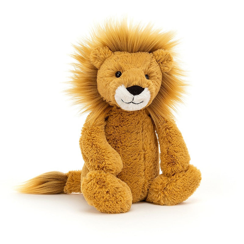 jellycat - soft toy bashful lion small - swanky boutique malta