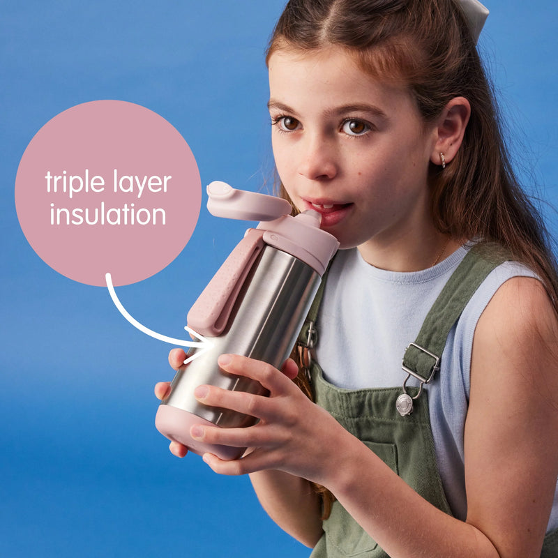 BBox Blush_Crush_Insulated_Sport_Bottle_500 - Swanky Boutique Malta
