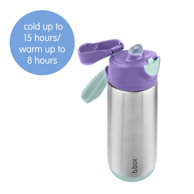 BBox Blush_Crush_Insulated_Sport_Bottle_500 - Swanky Boutique Malta