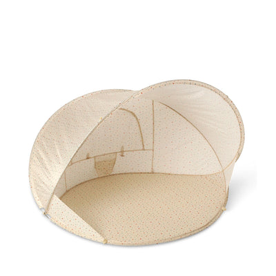 Konges Sloejd - beach tent pop up anti uv 50+ - multi hearts - Swanky Boutique