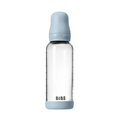 BIBS-BabyGlassBottle-240-Latex-Baby Blue Swanky Boutique 