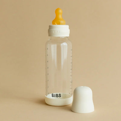 BIBS Baby Glass Bottle Blush 240ml - Swanky Boutique Malta