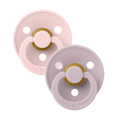 BIBS Colour 2 Pack Blossom Dusky Lilac - Swanky Boutique Malta