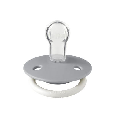 Pacifiers, De Lux GLOW 2-Pack - Sage/ Cloud (One Size: 0-3 Years)