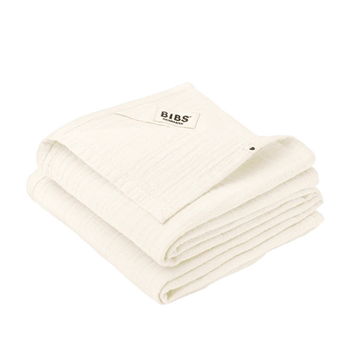 BIBS Muslin Cloth Ivory - Swanky Boutique Malta