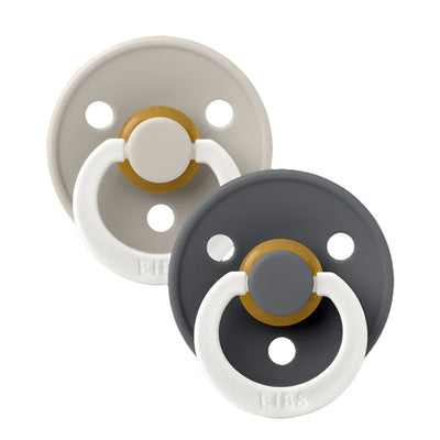 BIBS Pacifiers Sand and Iron GLOW - Swanky Boutique Malta 