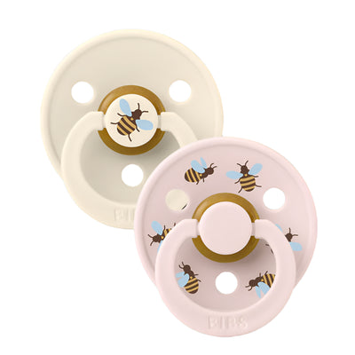 BIBS STUDIO Colour 2 Pack Bumblebee - Ivory Petal - Swanky Boutique Malta 