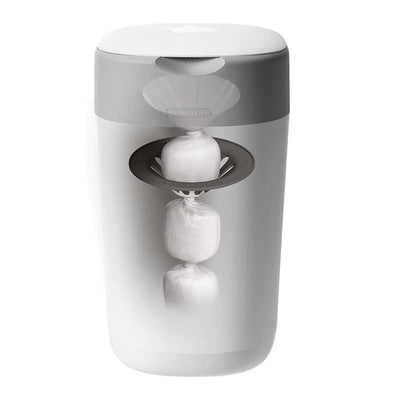 tommee tippee - Diaper Bin, Twist & Click - White - swanky boutique malta