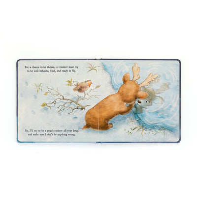 Jellycat - Mitzi Reindeer's dream book - swanky boutique malta