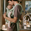 BabyBjorn - Baby Carrier Hold Brushed Woven - Light Green (0-18 Months) - Swanky Boutique Malta 