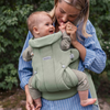 BabyBjorn - Baby Carrier Hold Brushed Woven - Light Green (0-18 Months) - Swanky Boutique Malta 