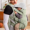 BabyBjorn - Baby Carrier Hold Brushed Woven - Light Green (0-18 Months) - Swanky Boutique Malta 