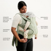 BabyBjorn - Baby Carrier Hold  Brushed Woven - Sand Grey (0-18 Months) - Swanky Boutique Malta 