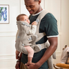 BabyBjorn - Baby Carrier Hold  Brushed Woven - Sand Grey (0-18 Months) - Swanky Boutique Malta 