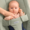 BabyBjorn - Bouncer Begin Brushed Woven - Light Green (0-9 Months) - Swanky Boutique Malta 