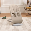 BabyBjorn - Bouncer Begin Brushed Woven - Sand Grey (0-9 Months) - Swanky Boutique Malta