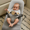 BabyBjorn - Bouncer Bliss  Woven Jersey, Tri-Fabric - Light Grey - Swanky Boutique Malta 