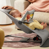 BabyBjorn - Bouncer Bliss  Woven Jersey, Tri-Fabric - Light Grey - Swanky Boutique Malta 
