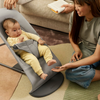 BabyBjorn - Bouncer Bliss  Woven Jersey, Tri-Fabric - Light Grey - Swanky Boutique Malta 