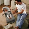 BabyBjorn - Bouncer Bliss  Woven Jersey, Tri-Fabric - Light Grey - Swanky Boutique Malta 