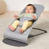 BabyBjorn - Bouncer Bliss  Woven Jersey, Tri-Fabric - Light Grey - Swanky Boutique Malta 