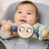 BabyBjorn - Bouncer Bliss  Woven Jersey, Tri-Fabric - Light Grey - Swanky Boutique Malta 