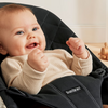 BabyBjorn - Bouncer Bliss Woven, Classic Quilt - Black (0-2 Years) - Swanky Boutique Malta 
